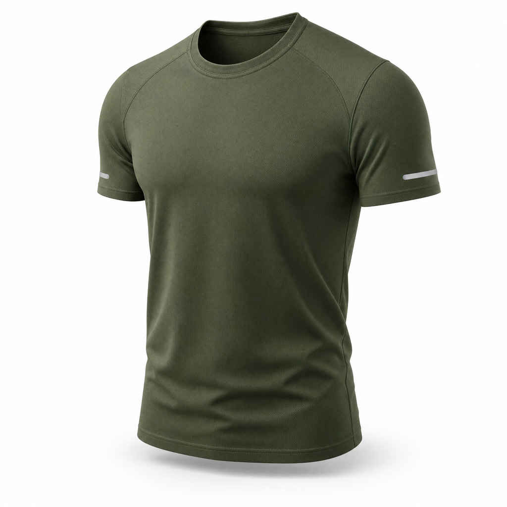 Muscle-Fit Shirt für Herren: eng an der Brust, locker am Bauch