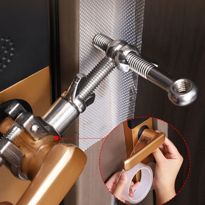 SafeLock™ | Tragbares Türschloss – Extra Sicherheit für Zuhause, Hotels und unterwegs