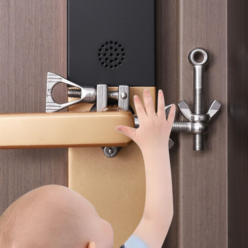 SafeLock™ | Tragbares Türschloss – Extra Sicherheit für Zuhause, Hotels und unterwegs
