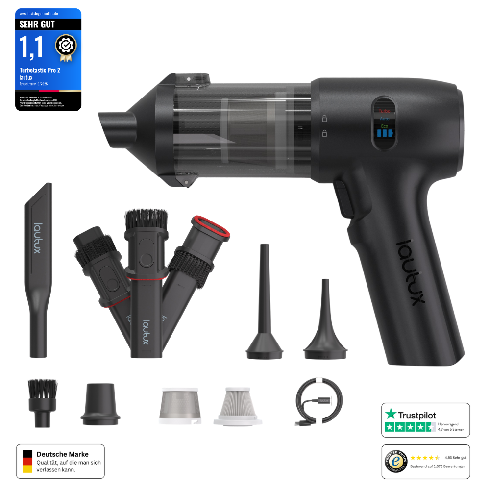 Turbotastic Pro 2 Handstaubsauger 4-in-1