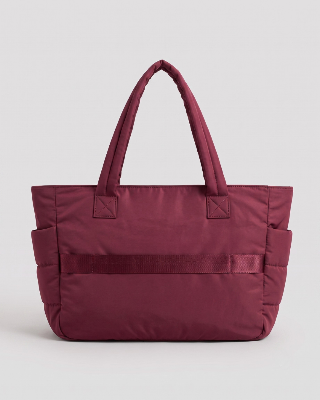 Gesteppte Puffer-Tasche mit Laptopfach bis 15,6 Zoll, wasserabweisend