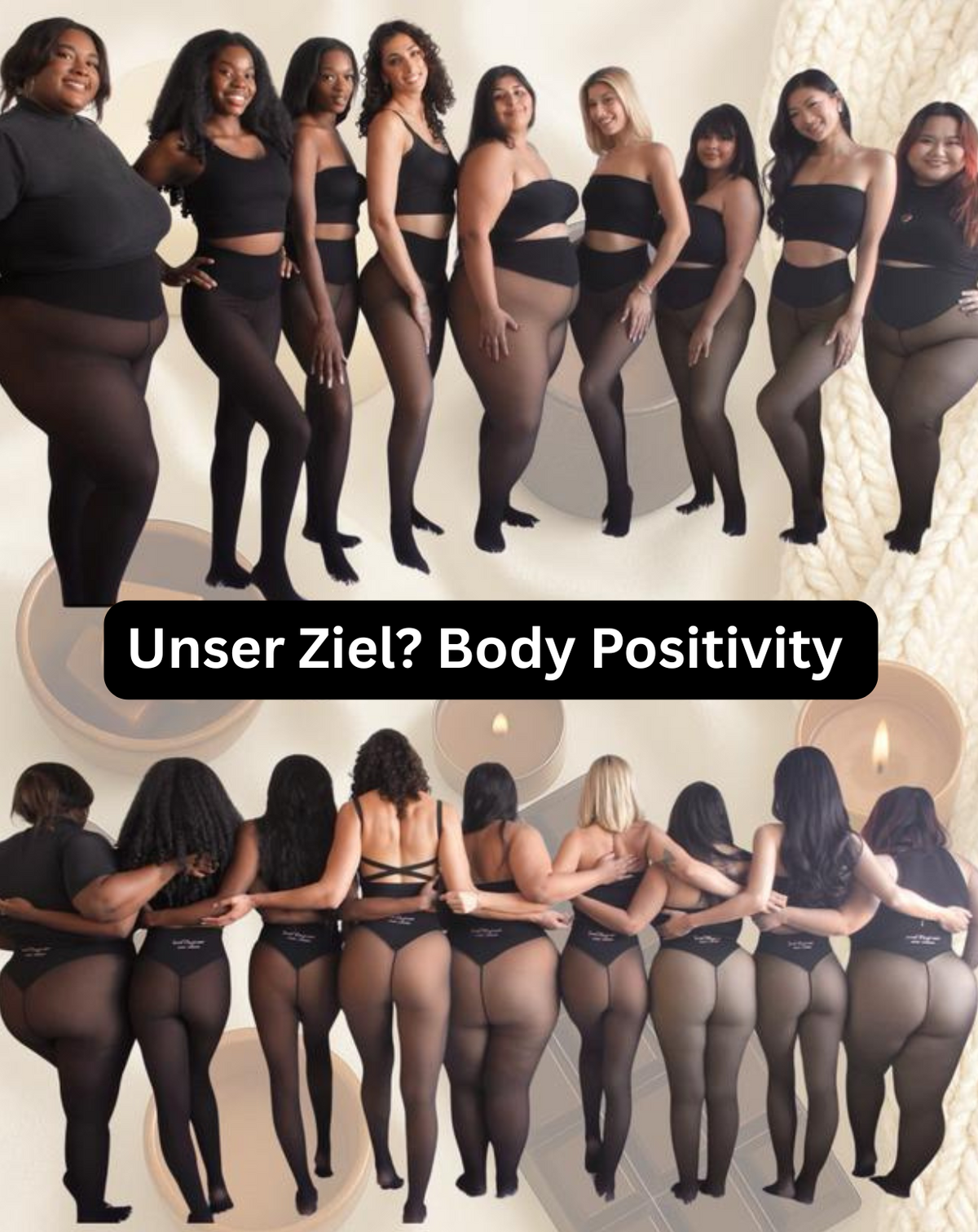 Magic Leggings mit Fleecefutter und Bauch-weg-Kompressionsband