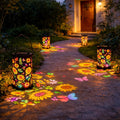🔥HEISSER ANGEBOT 50 % RABATT🌞Bunte Sonnenblumen-Solar-Gartenlaterne