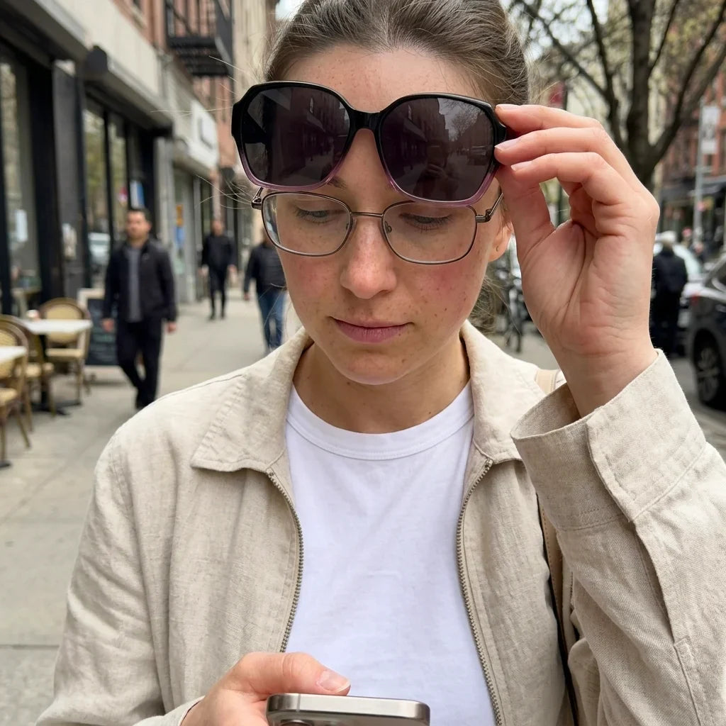 Klassische Überbrille mit Polarisation - Leicht, stylisch, passend für jede Brille