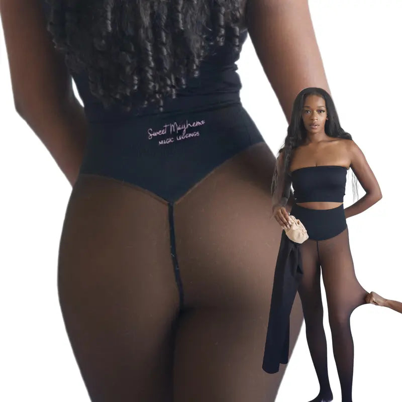 Magic Leggings mit Fleecefutter und Bauch-weg-Kompressionsband