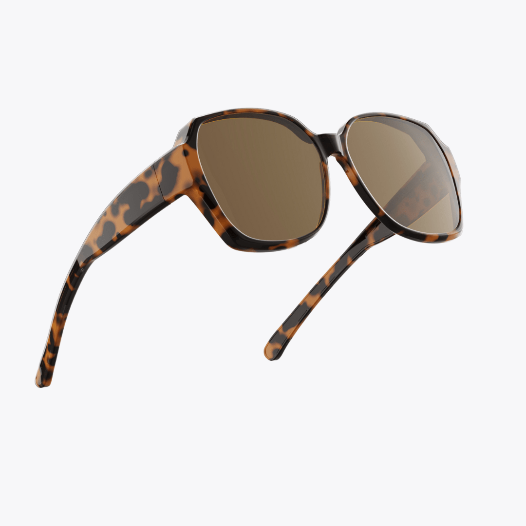 Klassische Überbrille mit Polarisation - Leicht, stylisch, passend für jede Brille