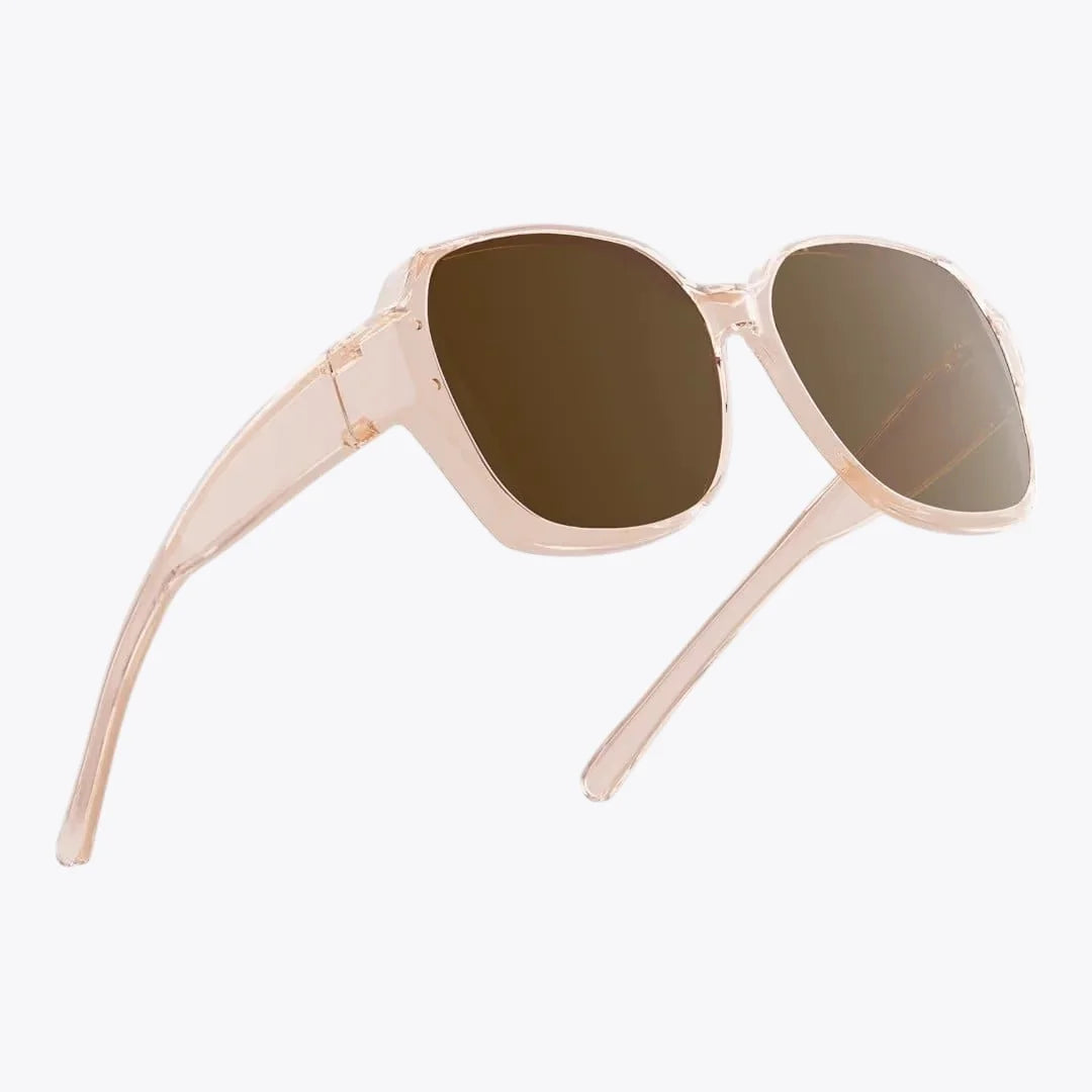 Klassische Überbrille mit Polarisation - Leicht, stylisch, passend für jede Brille
