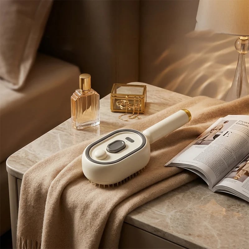 Elektrischer Spray-Luftkissen-Massagekamm