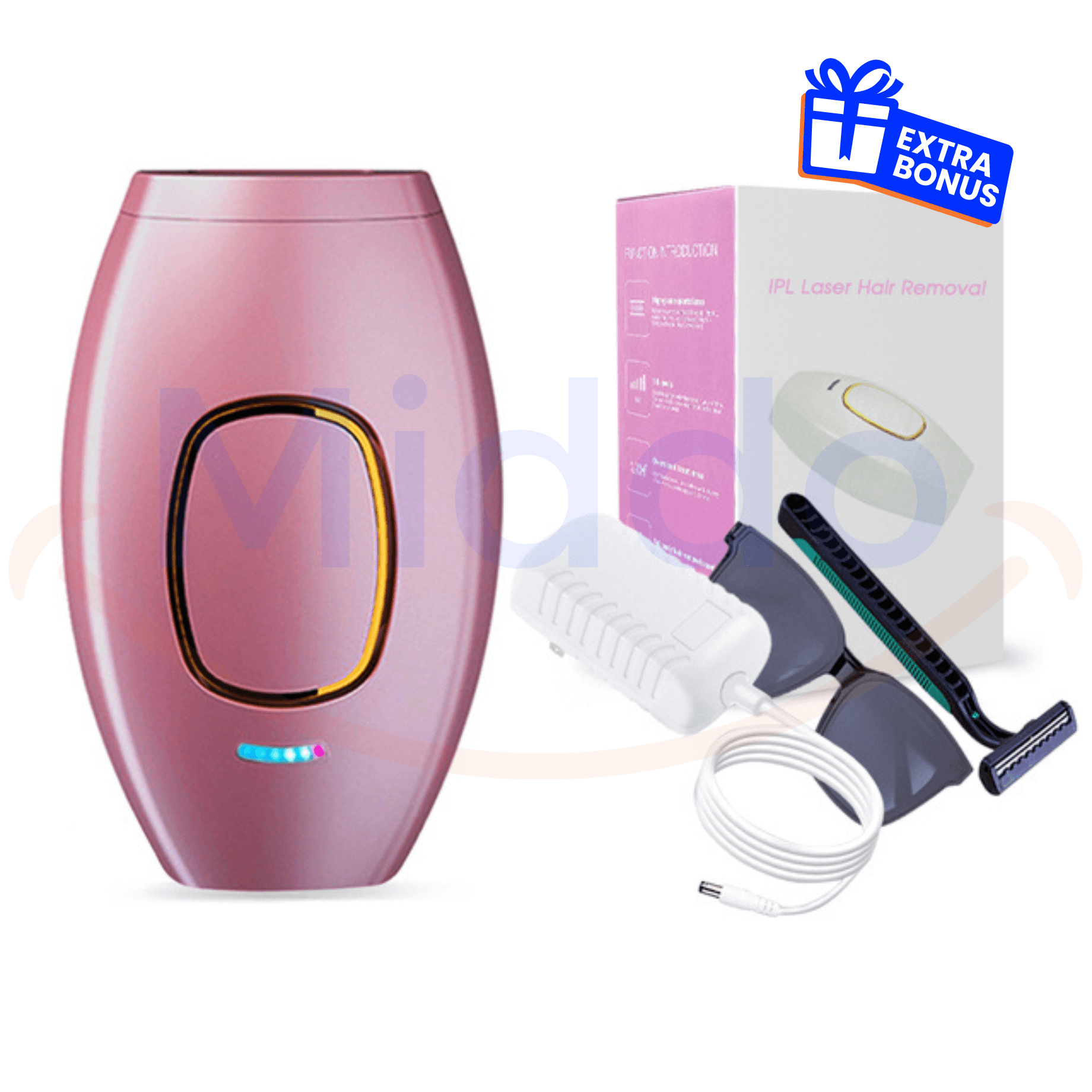 DYLA 3.0™ Premium IPL Schmerzfreie Haarentfernung | Permanente Laserbehandlung