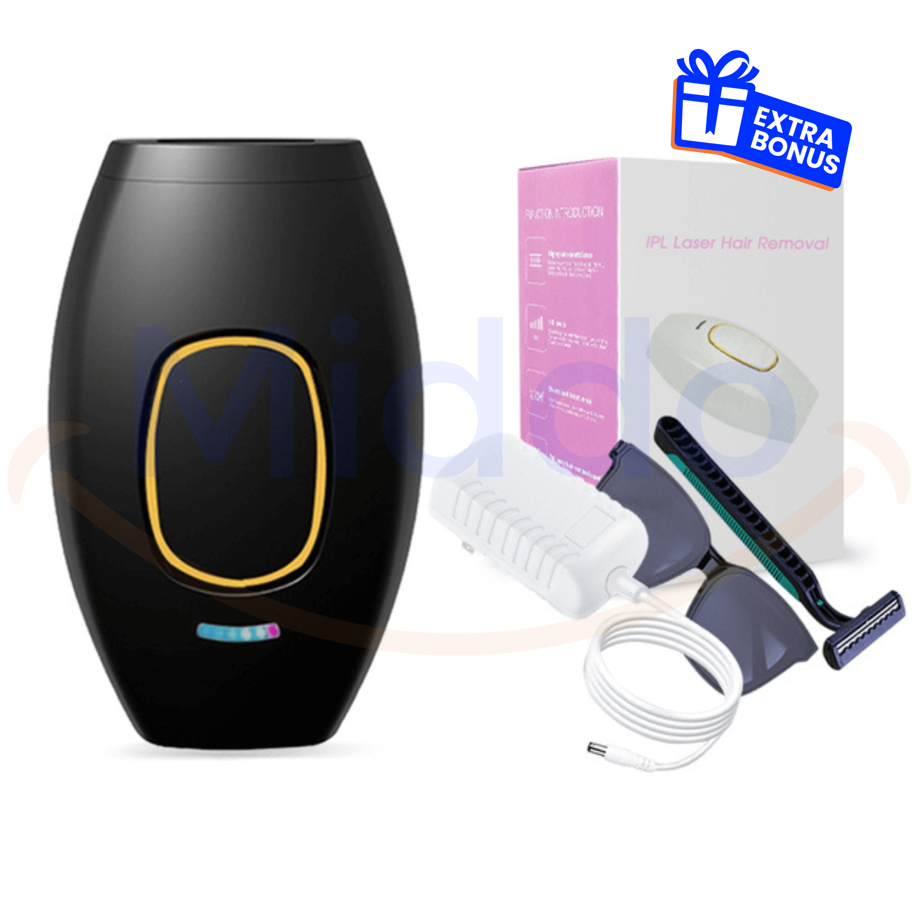 DYLA 3.0™ Premium IPL Schmerzfreie Haarentfernung | Permanente Laserbehandlung