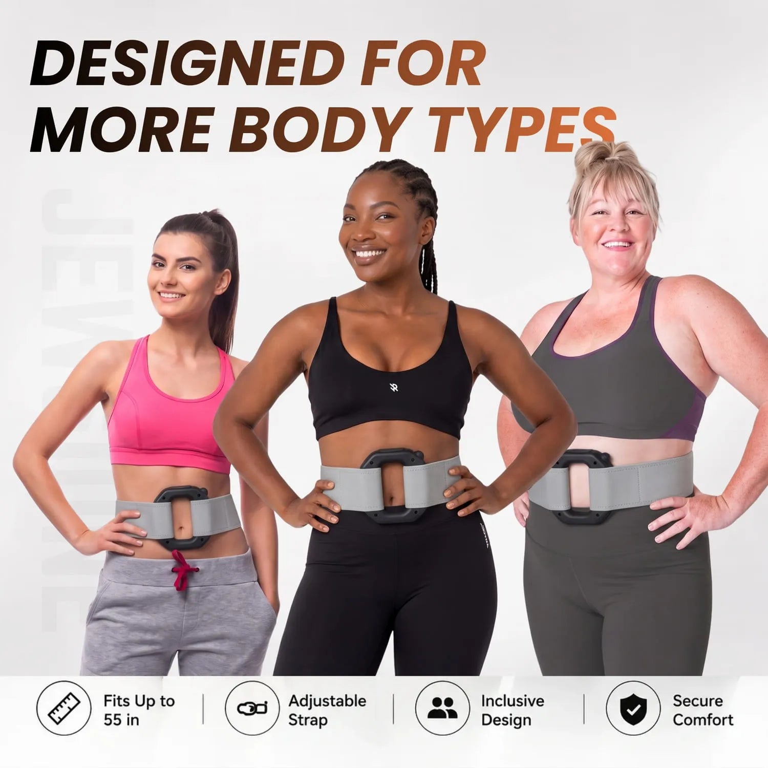Jewsione™ Hands-Free Vibration Massage Belt