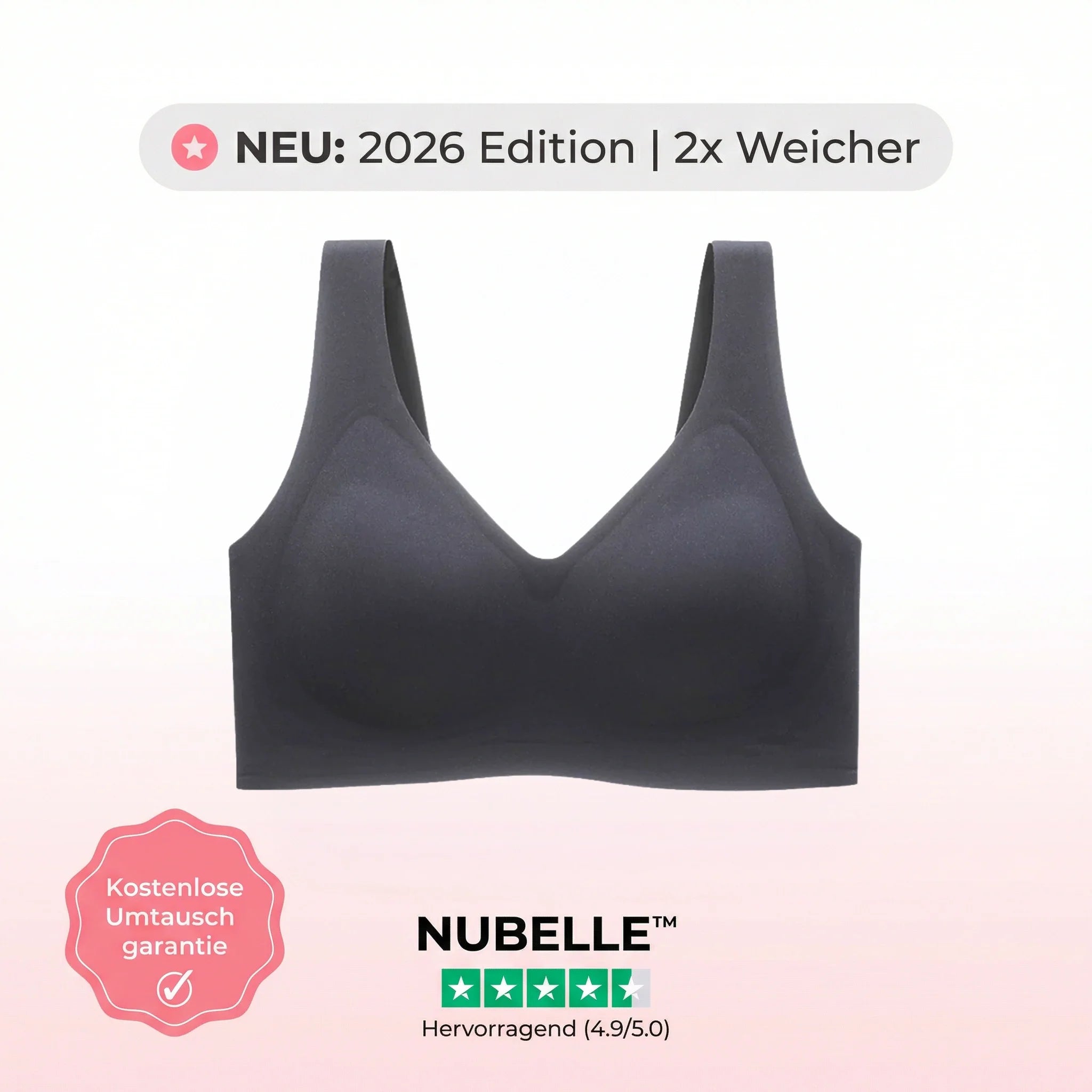 NUBELLE - Nahtloser Premium BH Gratis Bundle
