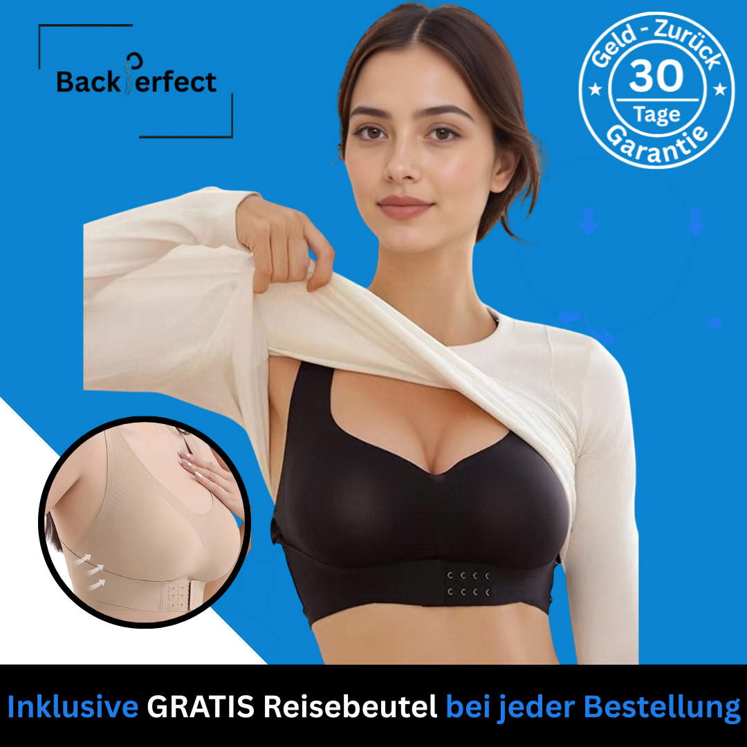 BackPerfect Haltungs-BH – Nahtloser Push-Up BH mit Rückenunterstützung