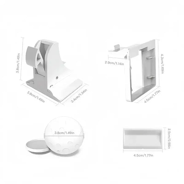 MagClasp Magnetische Schranksicherung für Kinder, 4er-Set mit Magnetschlüssel