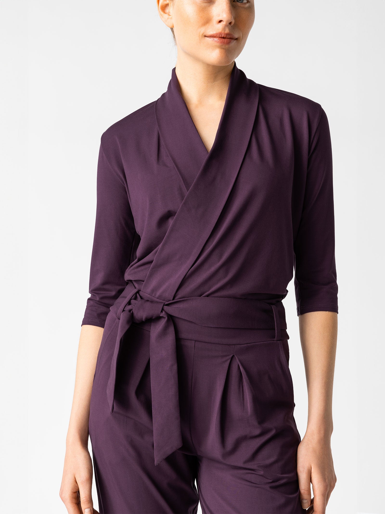 Eleganter Jumpsuit aus blickdichter Bambusviskose