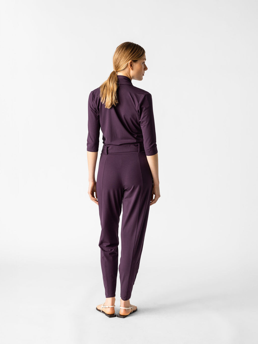 Eleganter Jumpsuit aus blickdichter Bambusviskose
