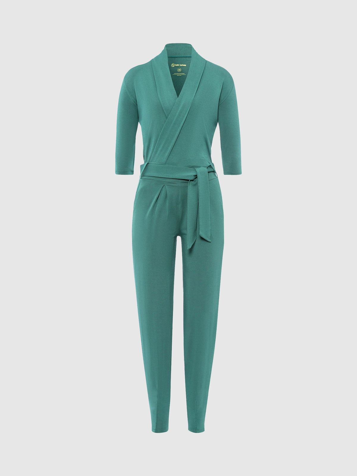 Eleganter Jumpsuit aus blickdichter Bambusviskose