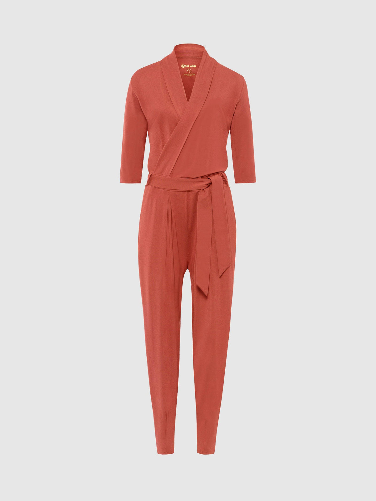 Eleganter Jumpsuit aus blickdichter Bambusviskose