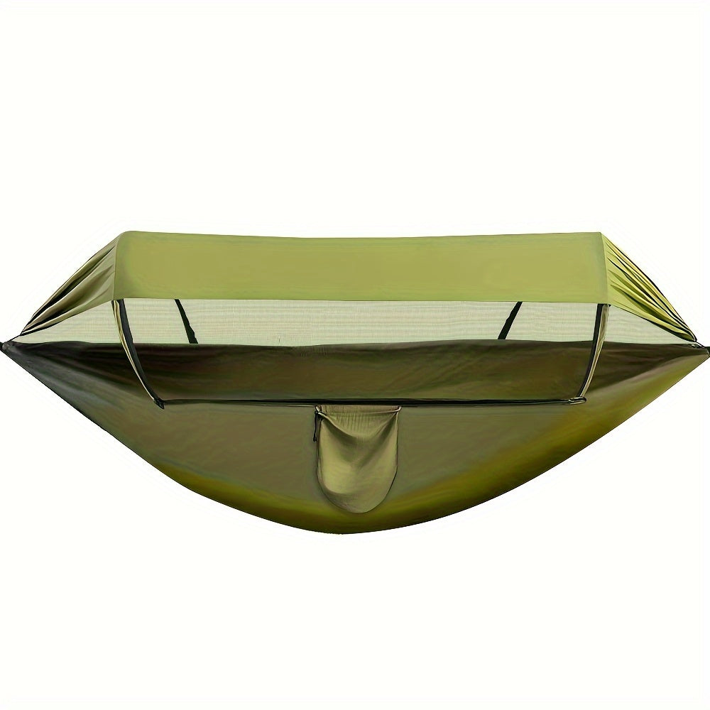OutdoorRelax™ | Outdoor-Hängematte mit Moskitonetz und Sonnenschutz
