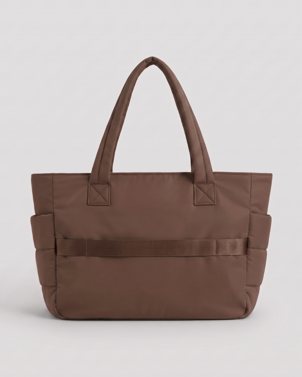 Gesteppte Puffer-Tasche mit Laptopfach bis 15,6 Zoll, wasserabweisend