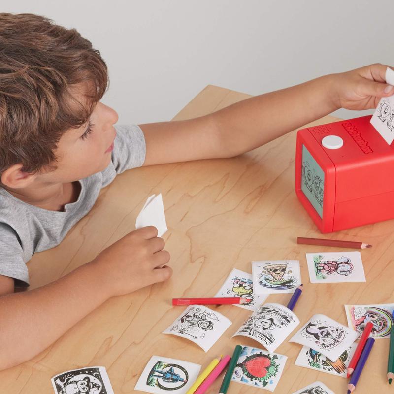 Sticker-Drucker für Kinder | Aus jeder Zeichnung ein echter Sticker