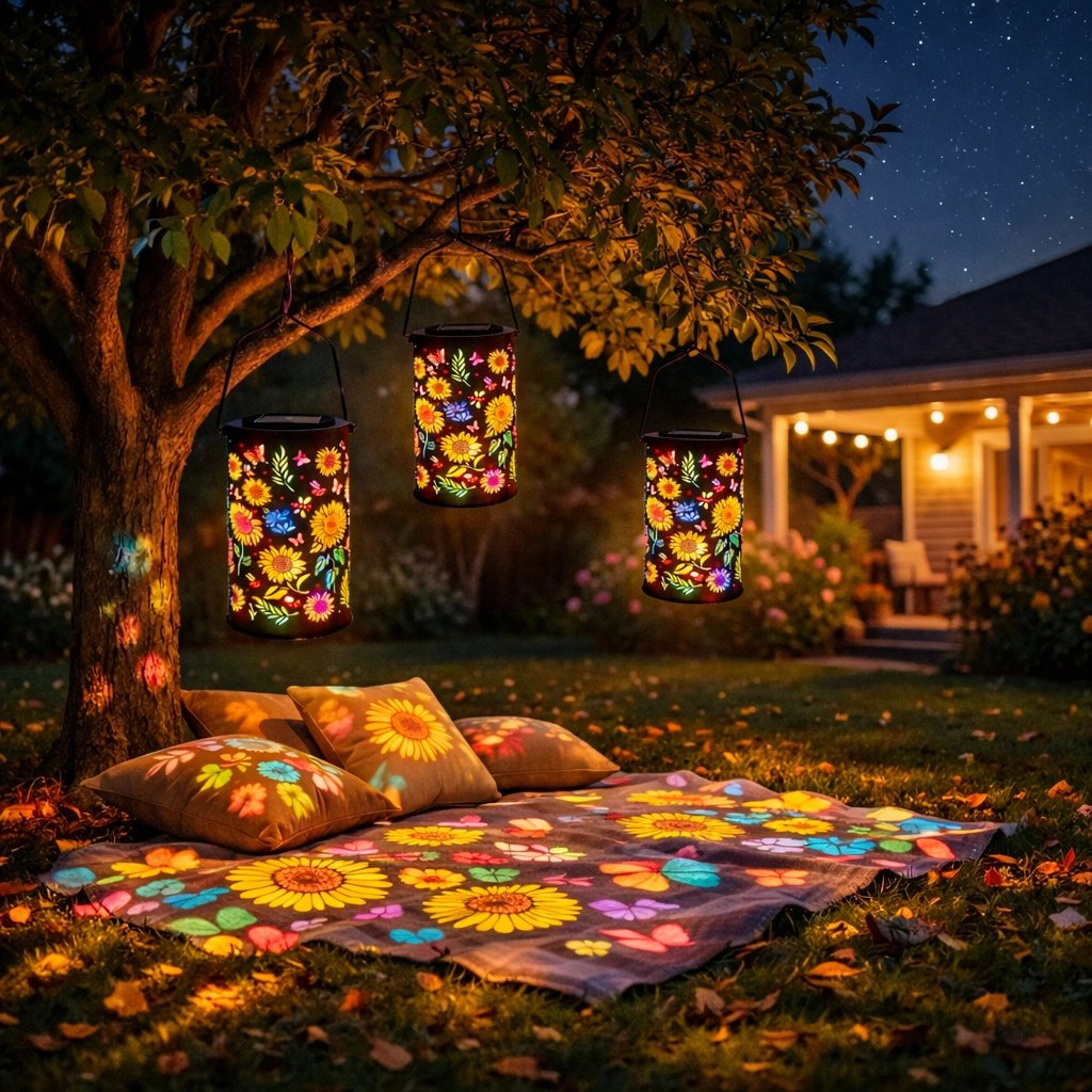 🔥HEISSER ANGEBOT 50 % RABATT🌞Bunte Sonnenblumen-Solar-Gartenlaterne