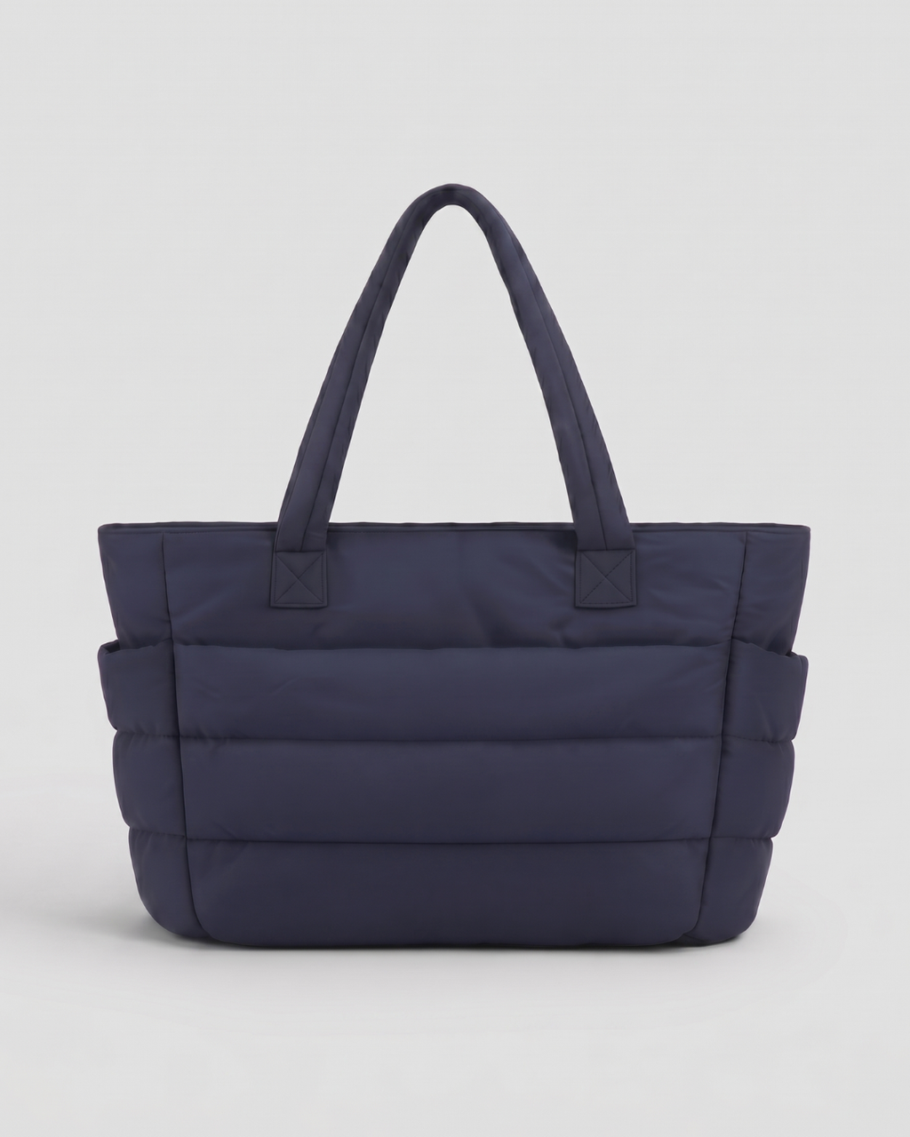 Gesteppte Puffer-Tasche mit Laptopfach bis 15,6 Zoll, wasserabweisend