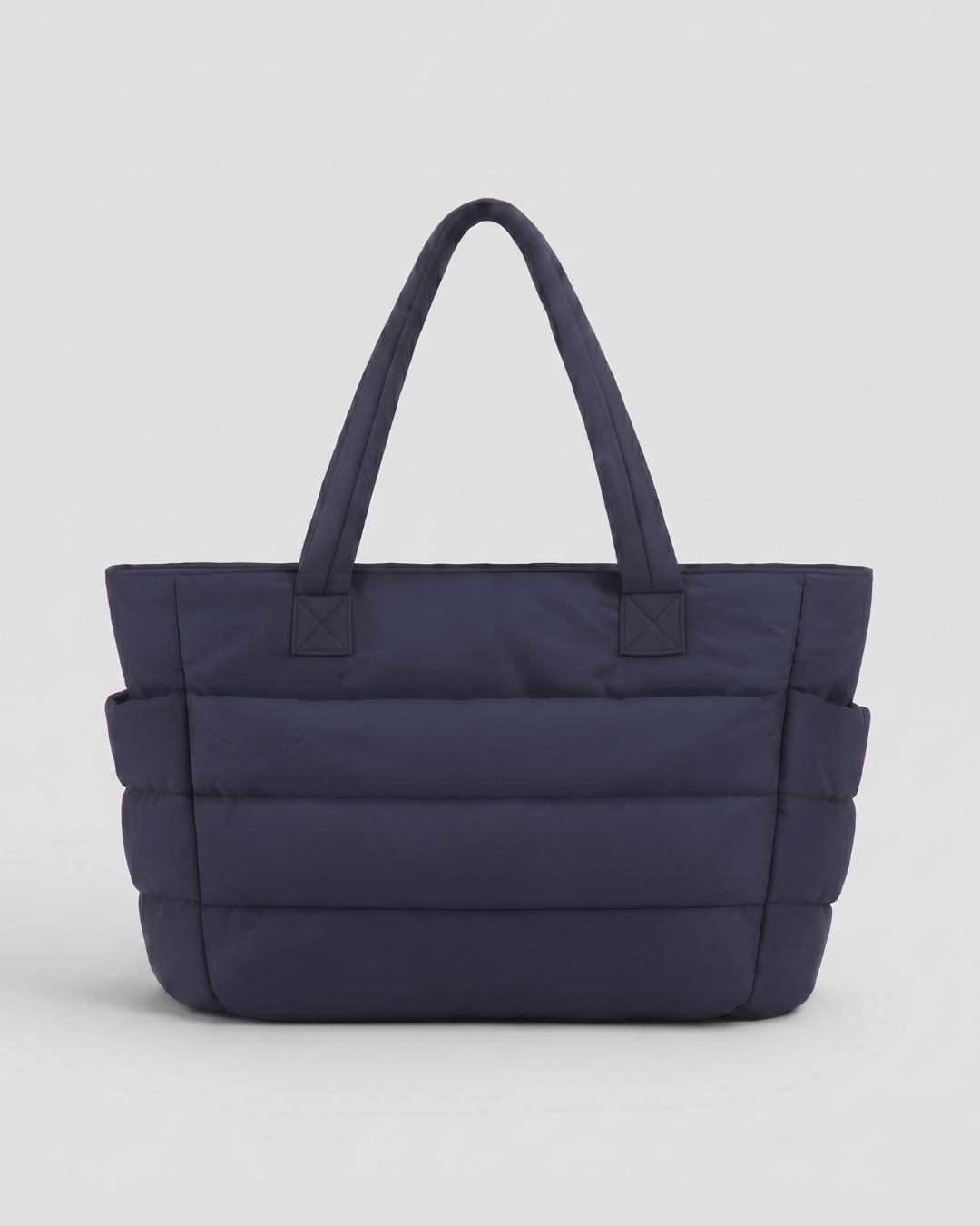 Gesteppte Puffer-Tasche mit Laptopfach bis 15,6 Zoll, wasserabweisend