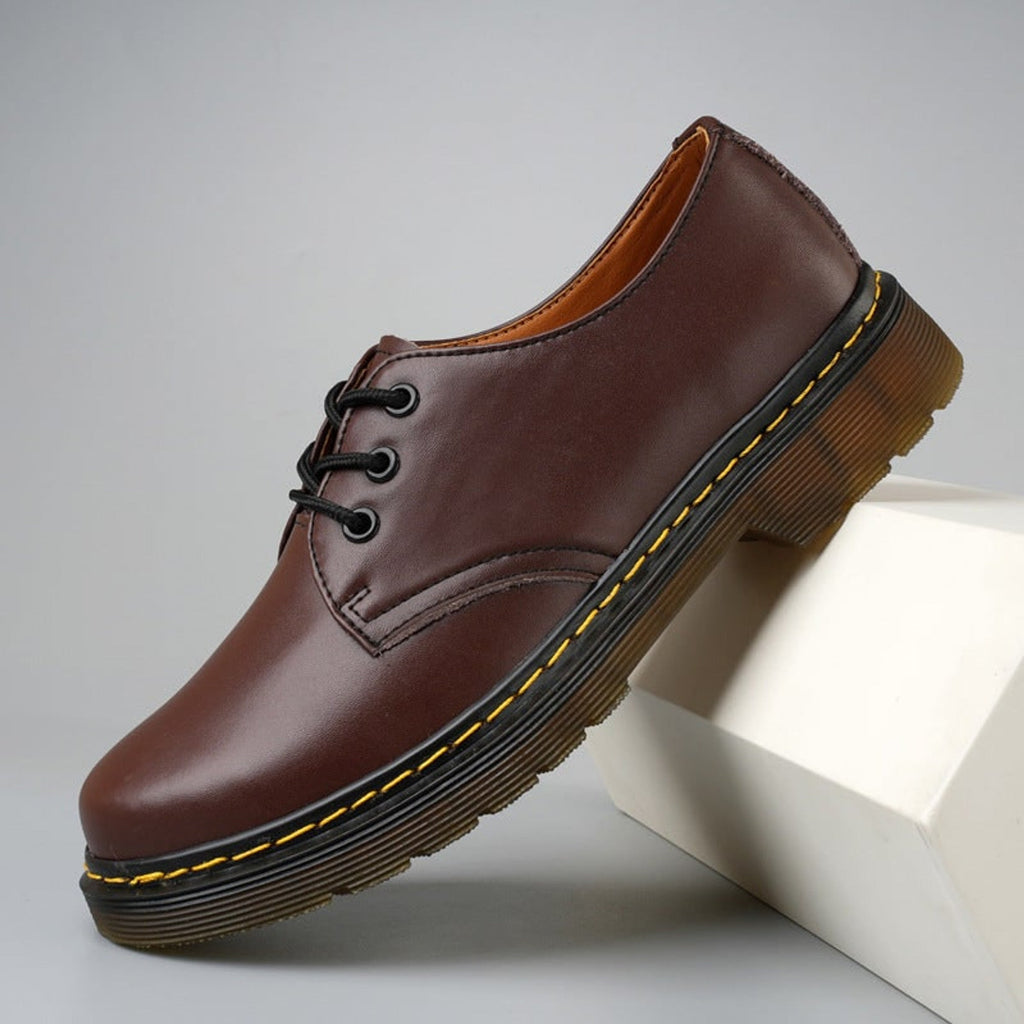 Herren Lederschuhe mit gepolsterter Sohle | Moritz & Marie