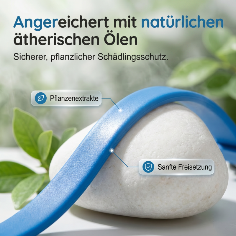 🛡️Halsband mit natürlichen ätherischen Ölen zur Abwehr von Schädlingen bei Haustieren