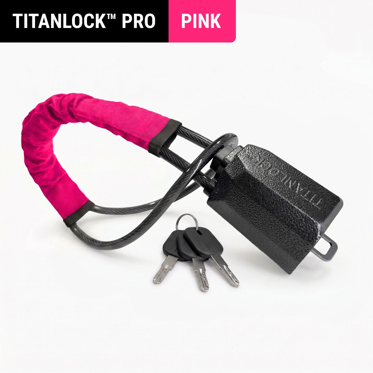 TitanLock Pro Lenkradschloss: Diebstahlschutz in Sekunden, passend für 99 % aller Fahrzeuge