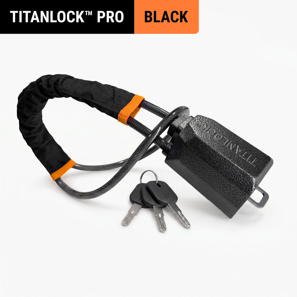 TitanLock Pro Lenkradschloss: Diebstahlschutz in Sekunden, passend für 99 % aller Fahrzeuge
