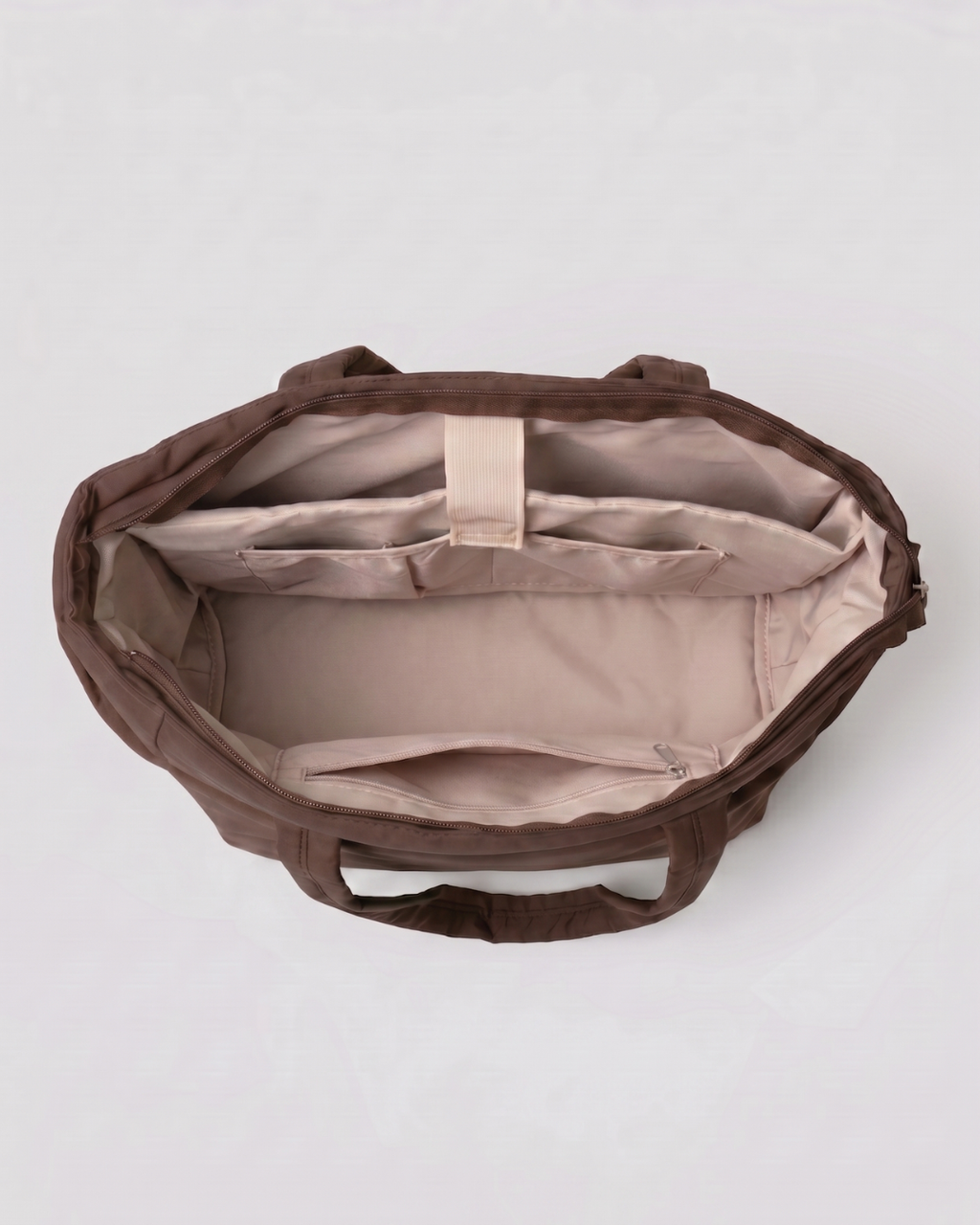 Gesteppte Puffer-Tasche mit Laptopfach bis 15,6 Zoll, wasserabweisend