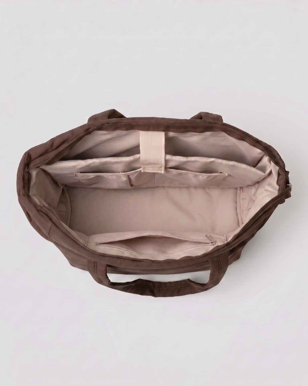 Gesteppte Puffer-Tasche mit Laptopfach bis 15,6 Zoll, wasserabweisend