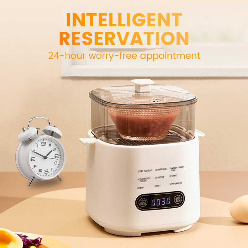 🎁2026 Neues Design🥚✨Mini-Multifunktions-Eierkochset mit Smart Touch Panel