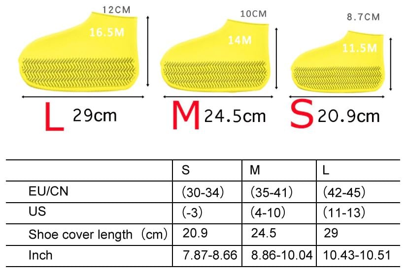 Wasserdichte Schuhüberzüge