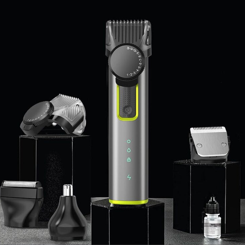 ✂️4‑in‑1 Elektrisches Haarschneideset 💈 Praktischer Multitrimmer für Haare, Bart & Körperpflege