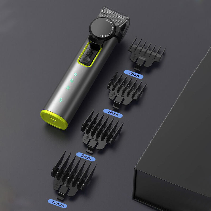 ✂️4‑in‑1 Elektrisches Haarschneideset 💈 Praktischer Multitrimmer für Haare, Bart & Körperpflege