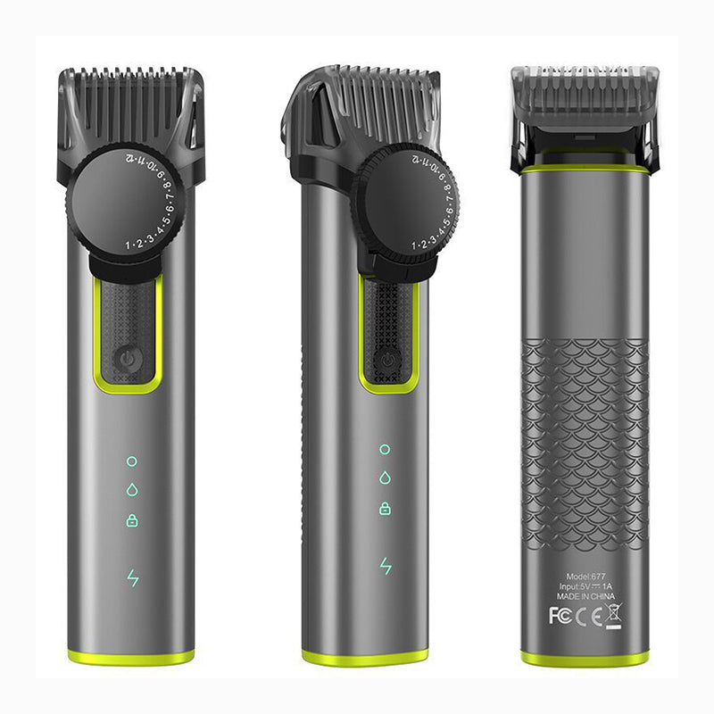 ✂️4‑in‑1 Elektrisches Haarschneideset 💈 Praktischer Multitrimmer für Haare, Bart & Körperpflege