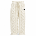 Warme Damen-Loungehose mit Flanellfutter