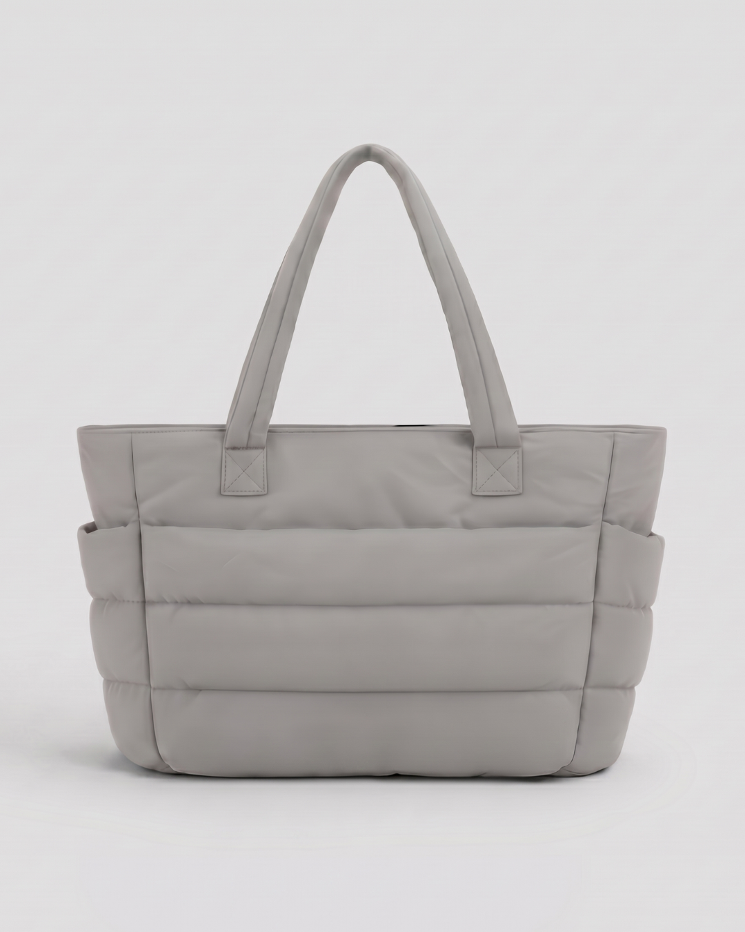Gesteppte Puffer-Tasche mit Laptopfach bis 15,6 Zoll, wasserabweisend