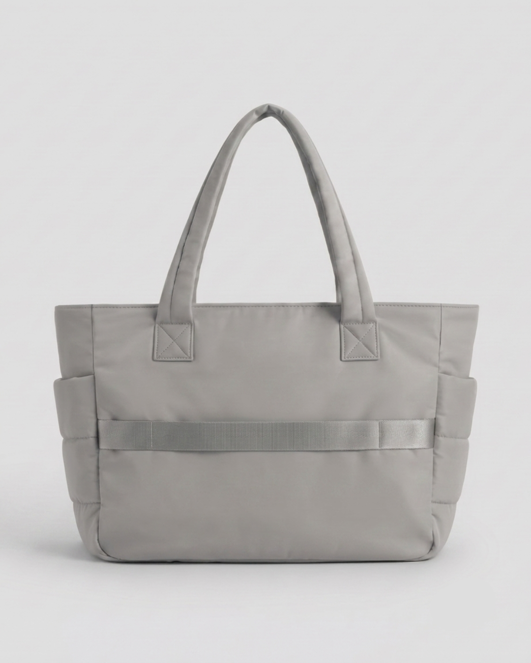 Gesteppte Puffer-Tasche mit Laptopfach bis 15,6 Zoll, wasserabweisend
