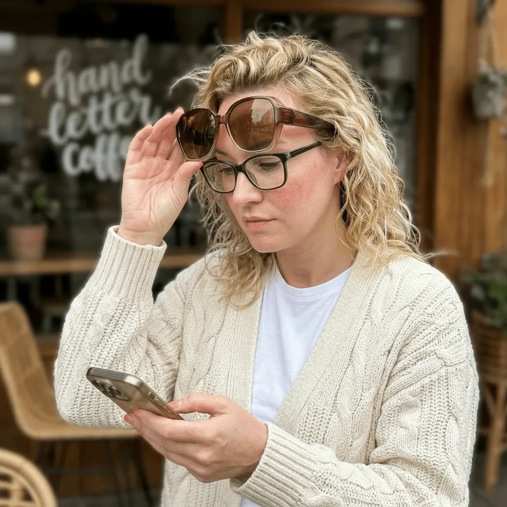 Klassische Überbrille mit Polarisation - Leicht, stylisch, passend für jede Brille