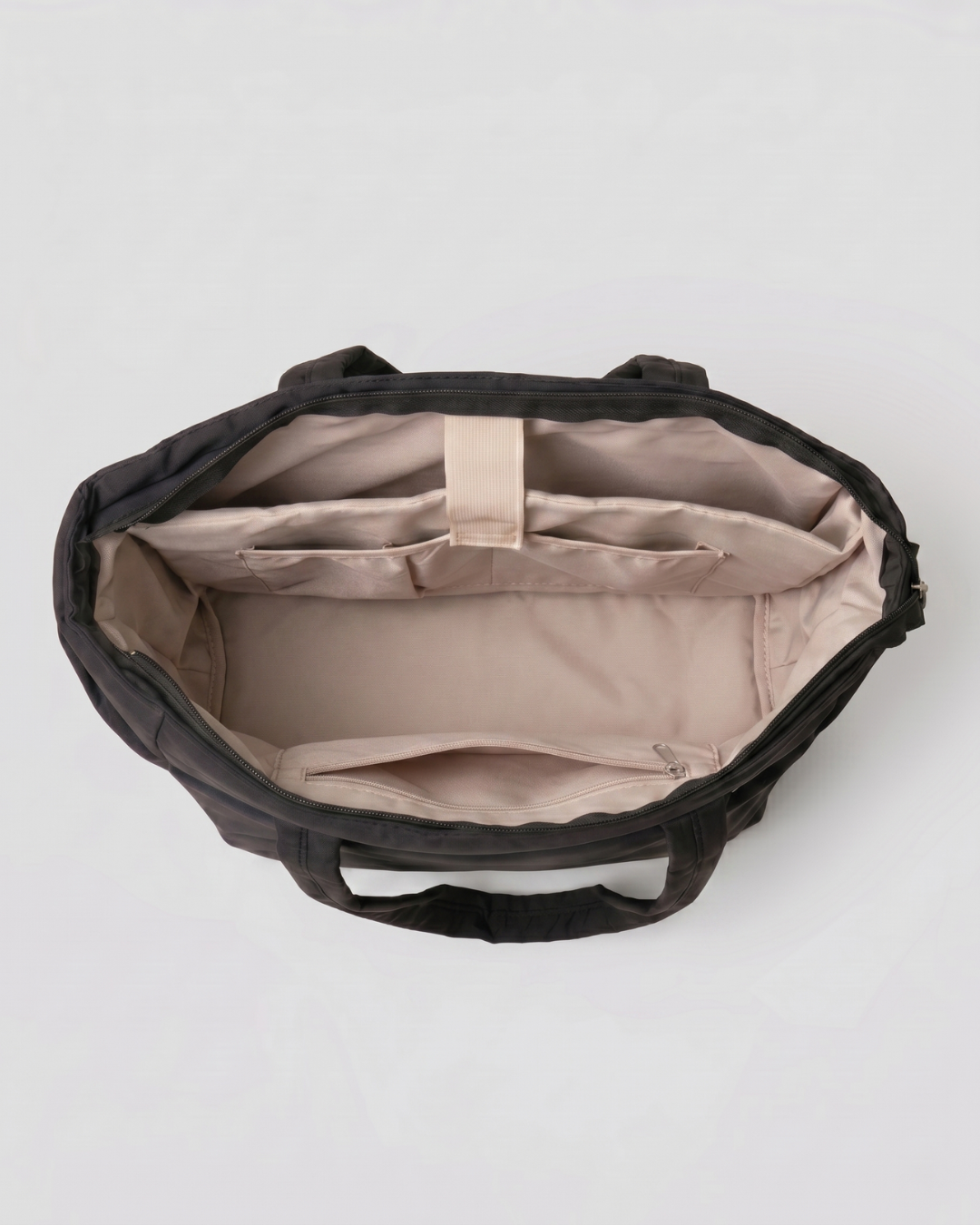 Gesteppte Puffer-Tasche mit Laptopfach bis 15,6 Zoll, wasserabweisend